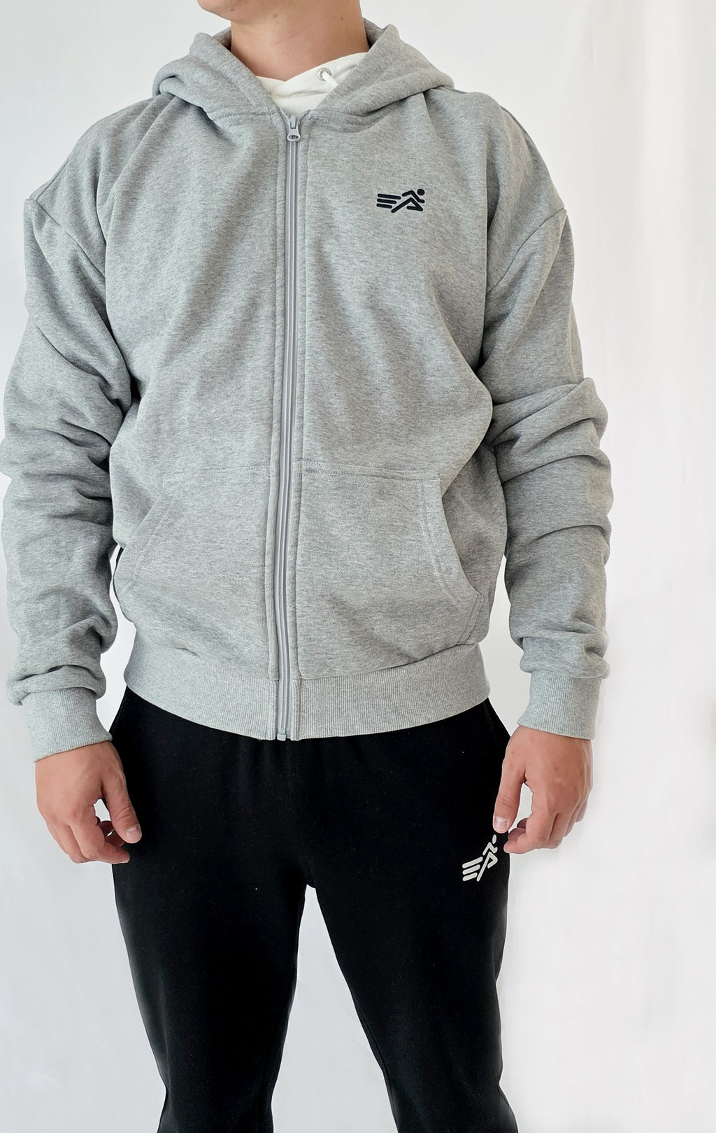 Oversized Zip Hoodie